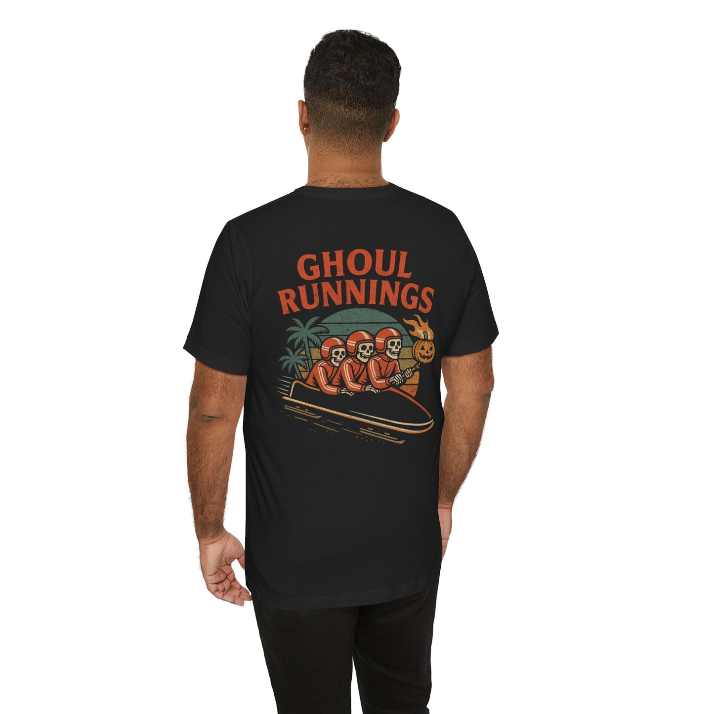 Copy of Ghoul Runnings – Halloween Retro Tee Back Print