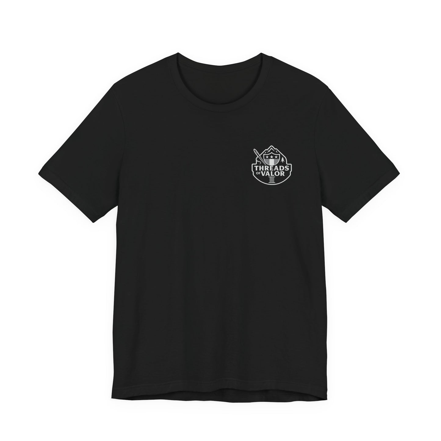 USMC Vet black and White Logo