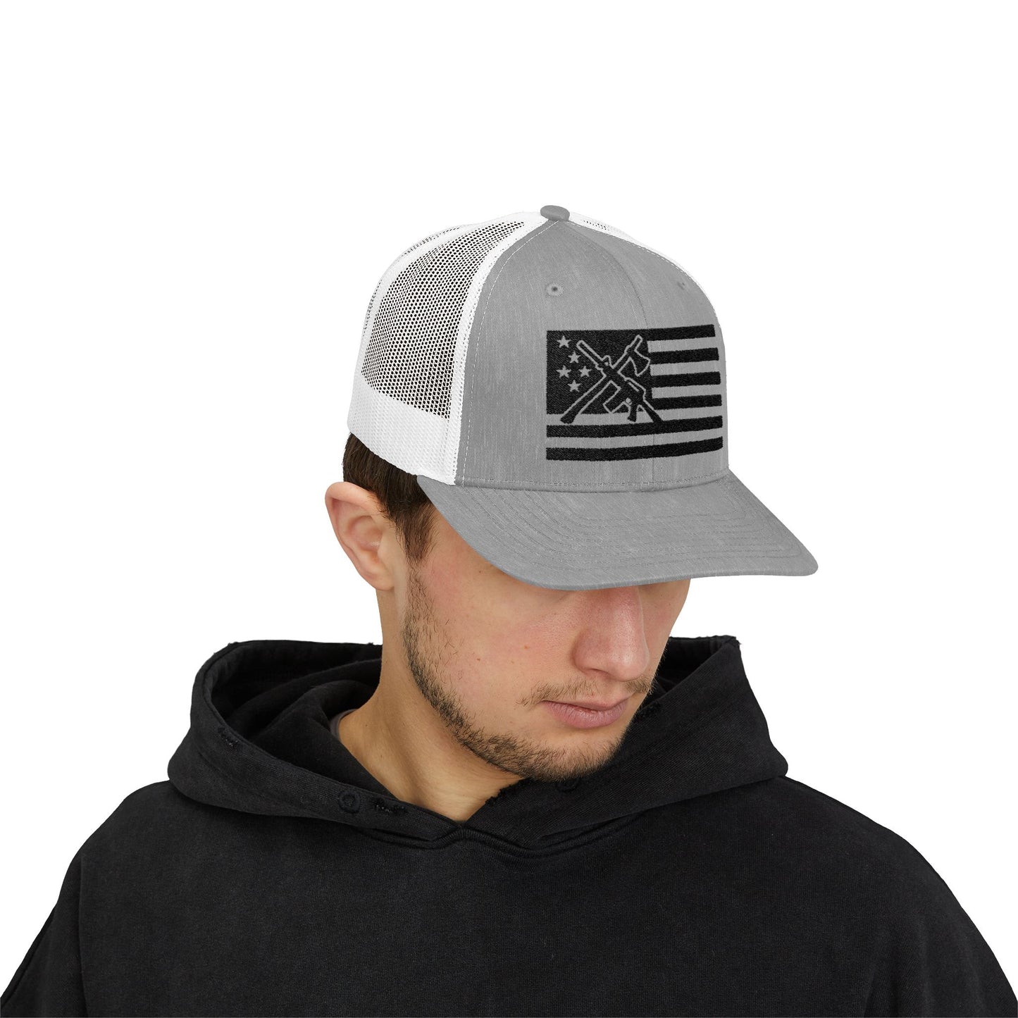 The defender Trucker hat