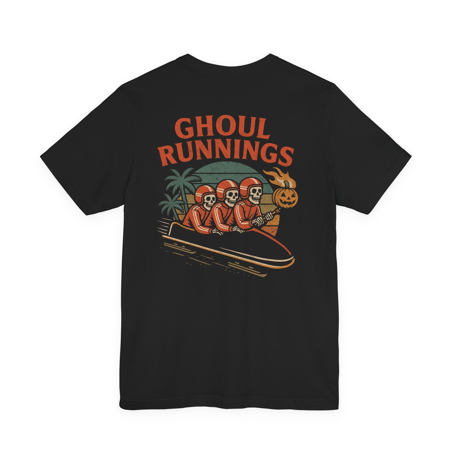 Copy of Ghoul Runnings – Halloween Retro Tee Back Print