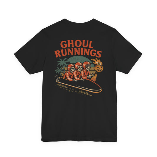 Copy of Ghoul Runnings – Halloween Retro Tee Back Print