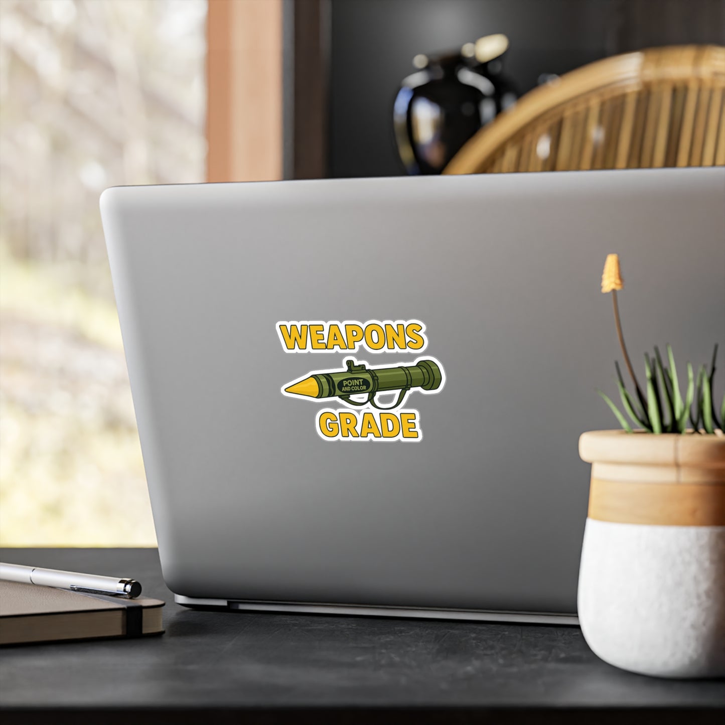 Weapons Grade Kiss-Cut Vinyl Decals