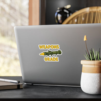 Weapons Grade Kiss-Cut Vinyl Decals
