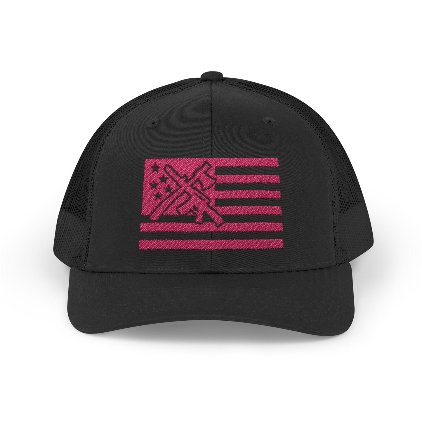 The defender Trucker hat/ Pink