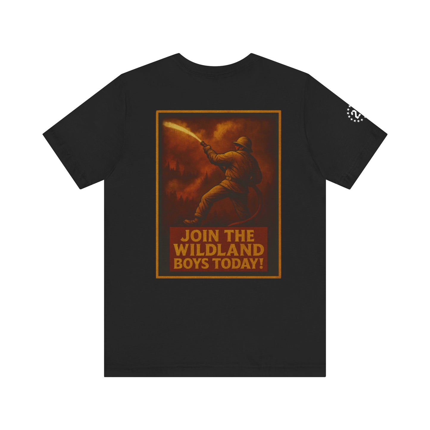 Hero Series/Join the Wildland Boys T-Shirt-Back Print