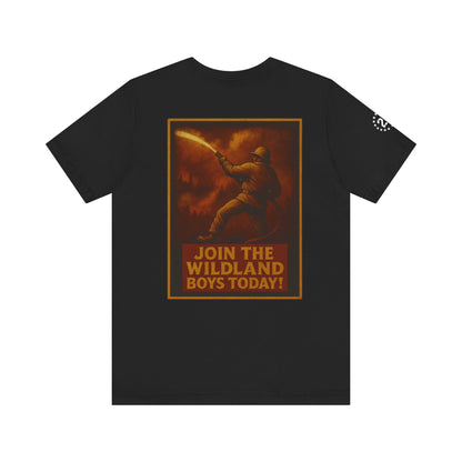 Hero Series/Join the Wildland Boys T-Shirt-Back Print