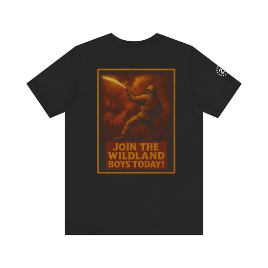 Hero Series/Join the Wildland Boys T-Shirt-Back Print
