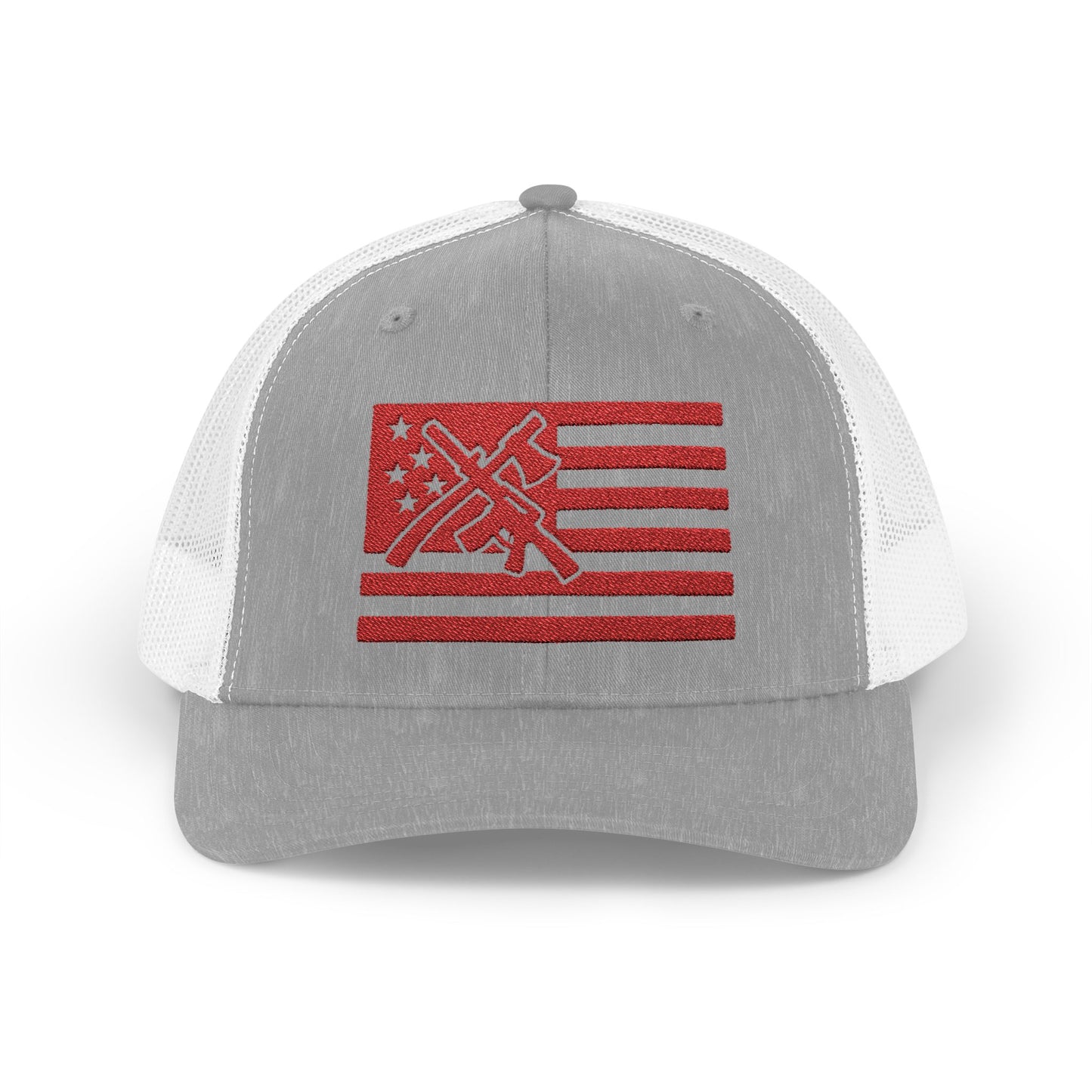 The defender Trucker hat/ Red