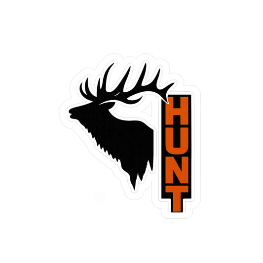 Hunt vinyl decal