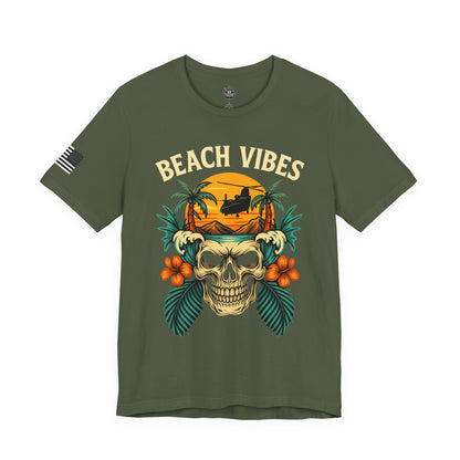 Beach Vibes Skull Tee