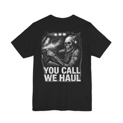 Meat Medic – “You Call, We Haul” EMS Skull Tee