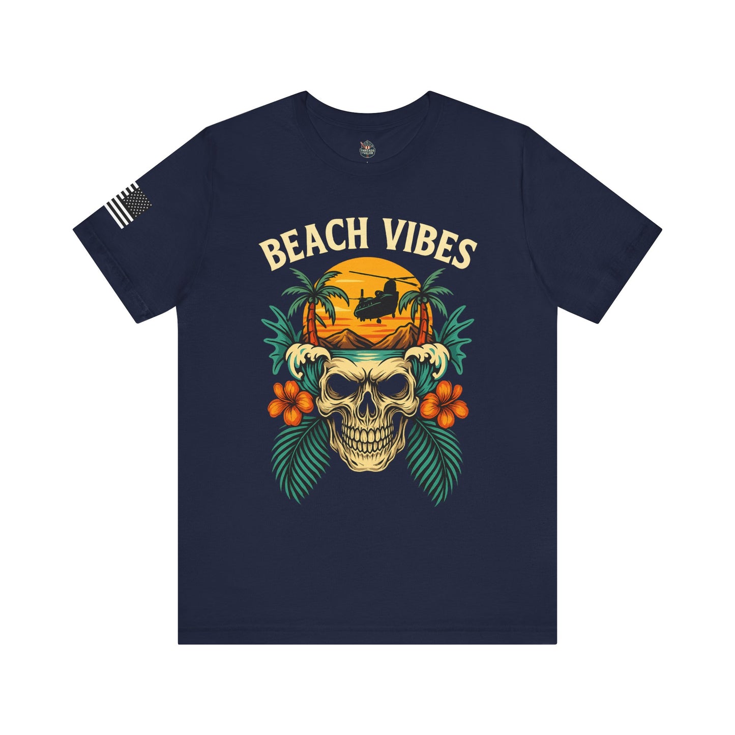 Beach Vibes Skull Tee