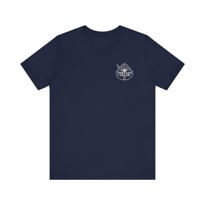 USMC Vet black and White Logo