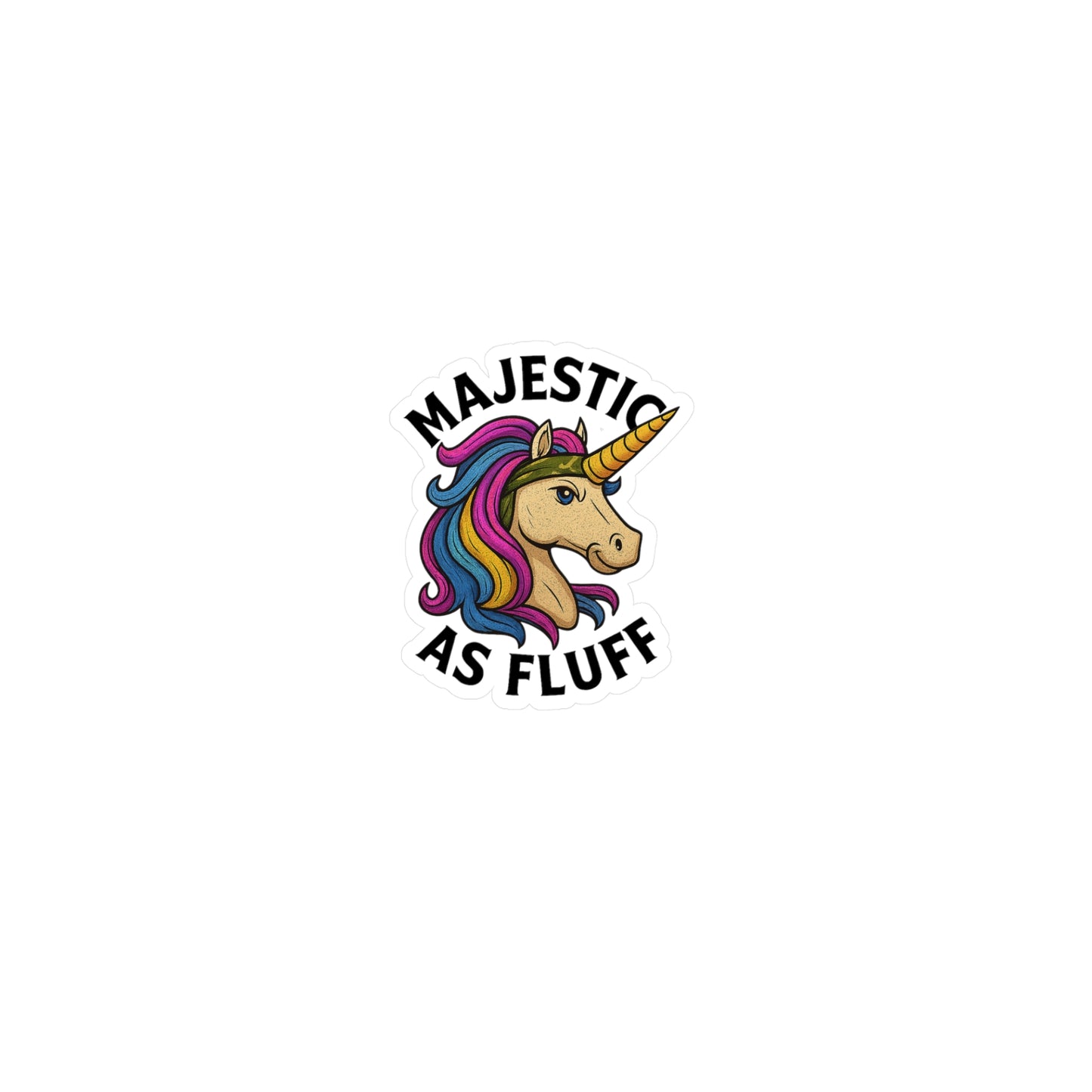 Majestic Unicorn Vinyl Decals