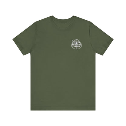 USMC Vet black and White Logo
