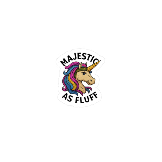 Majestic Unicorn Vinyl Decals
