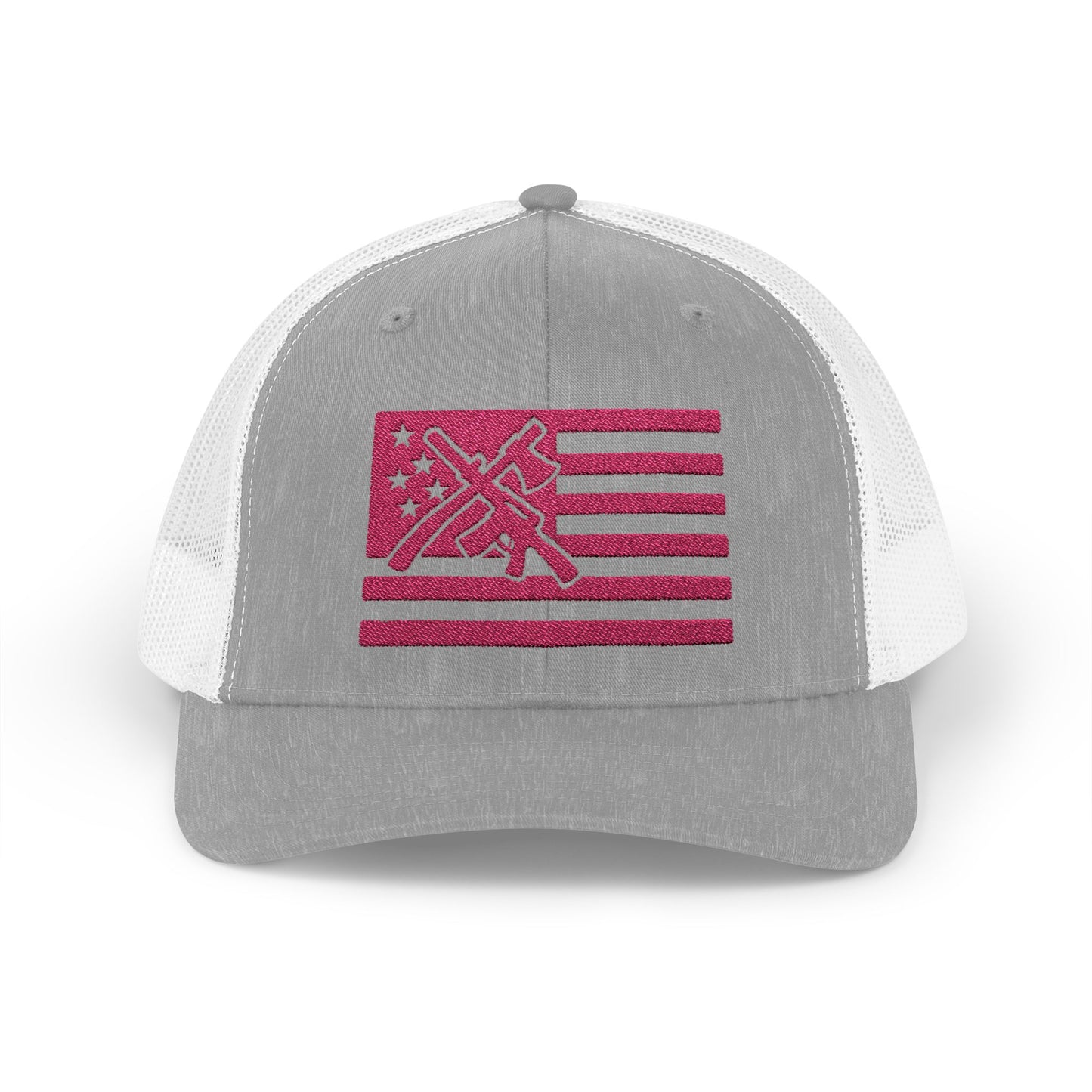 The defender Trucker hat/ Pink