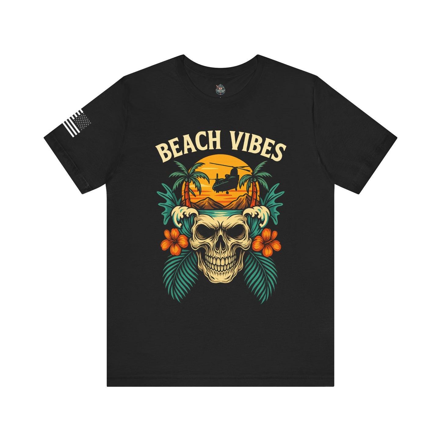 Beach Vibes Skull Tee