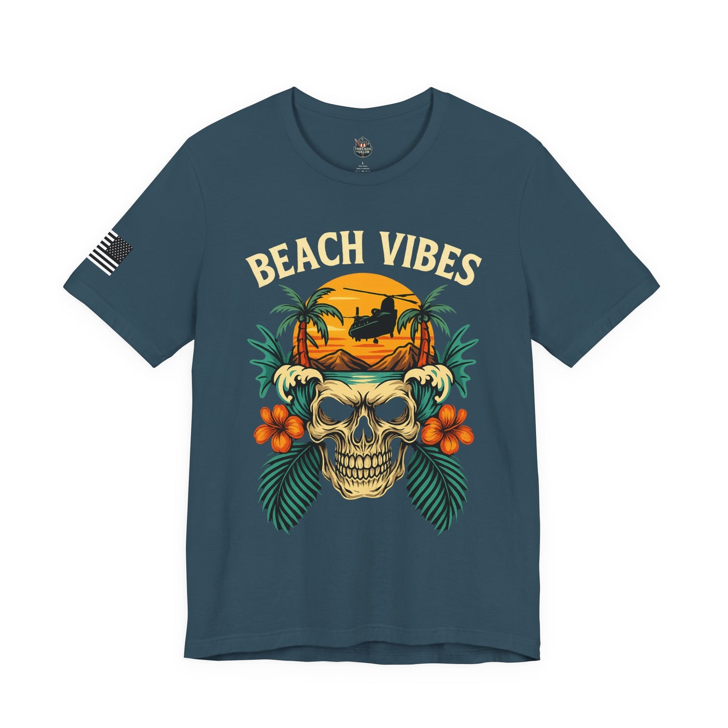 Beach Vibes Skull Tee