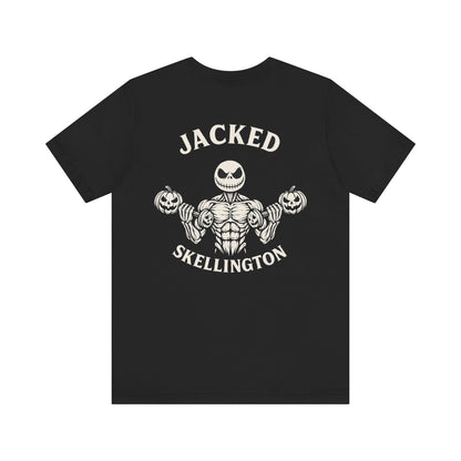 Copy of Jacked Skellington Tee – Halloween Shirt Back Print