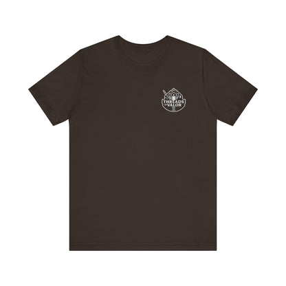 USMC Vet black and White Logo