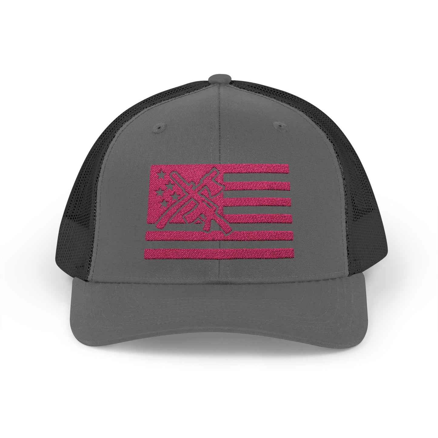 The defender Trucker hat/ Pink