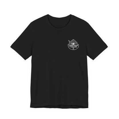 USMC Vet black and White Logo