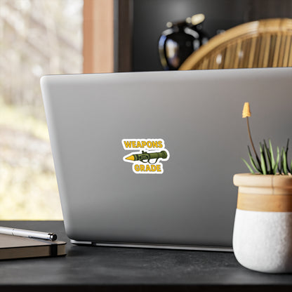 Weapons Grade Kiss-Cut Vinyl Decals