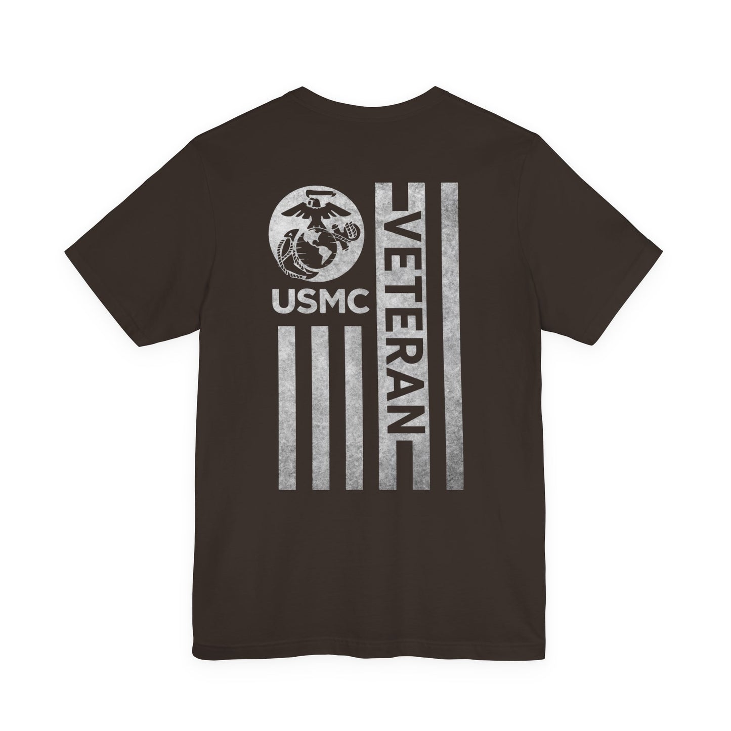 USMC Vet black and White Logo