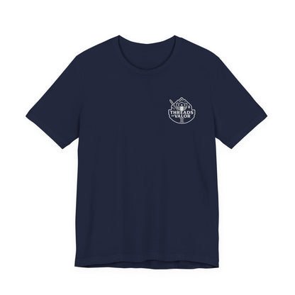 USMC Vet black and White Logo