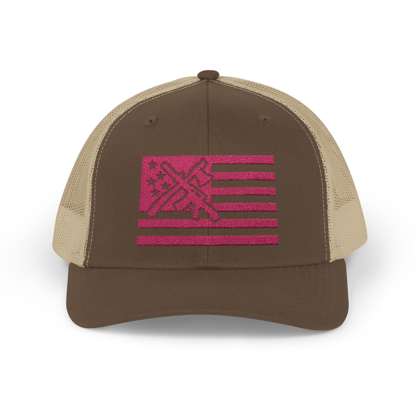 The defender Trucker hat/ Pink