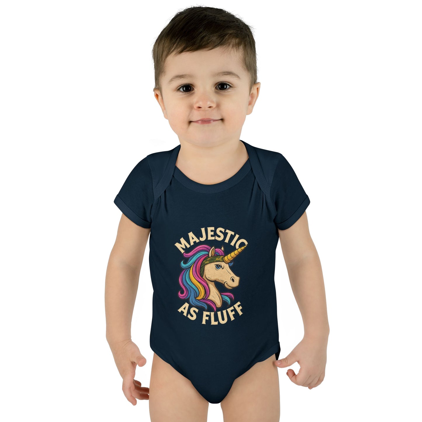 Majestic Unicorn Baby Bodysuit