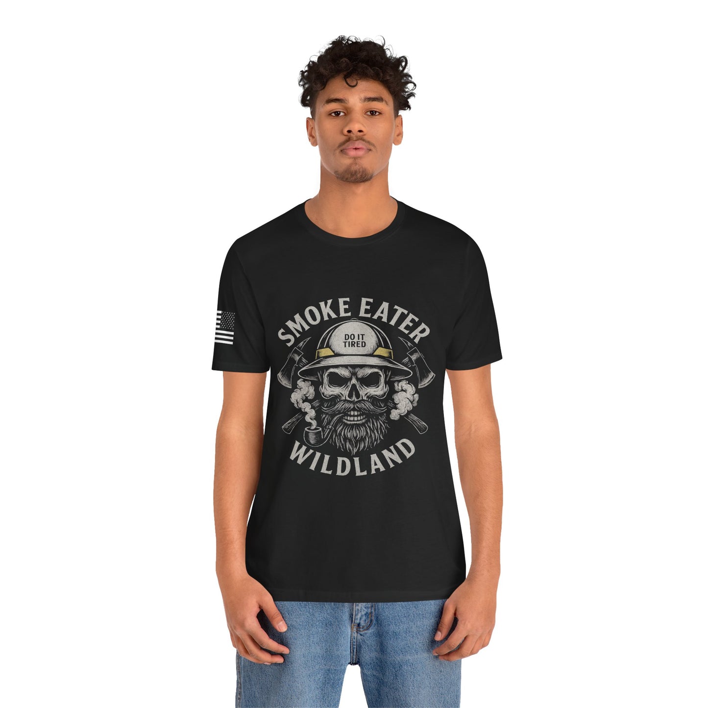Wildland Firefighter Graphic Tee, Smoke Eater Shirt