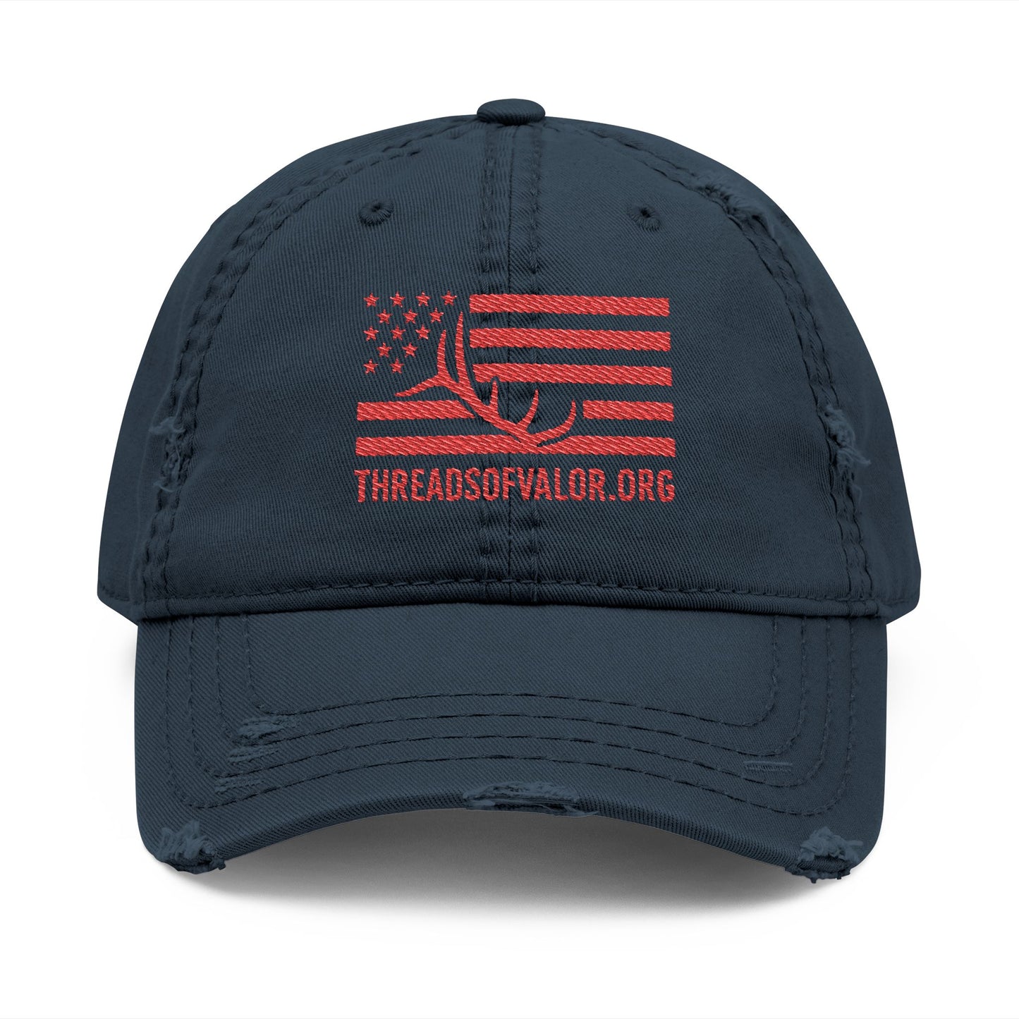 Threads Of Valor, Distressed.