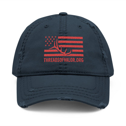 Threads Of Valor, Distressed.