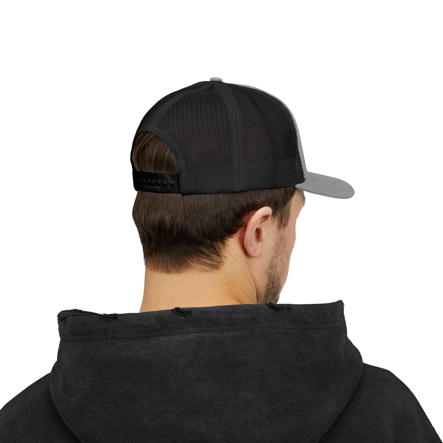 The defender Trucker hat/ Red