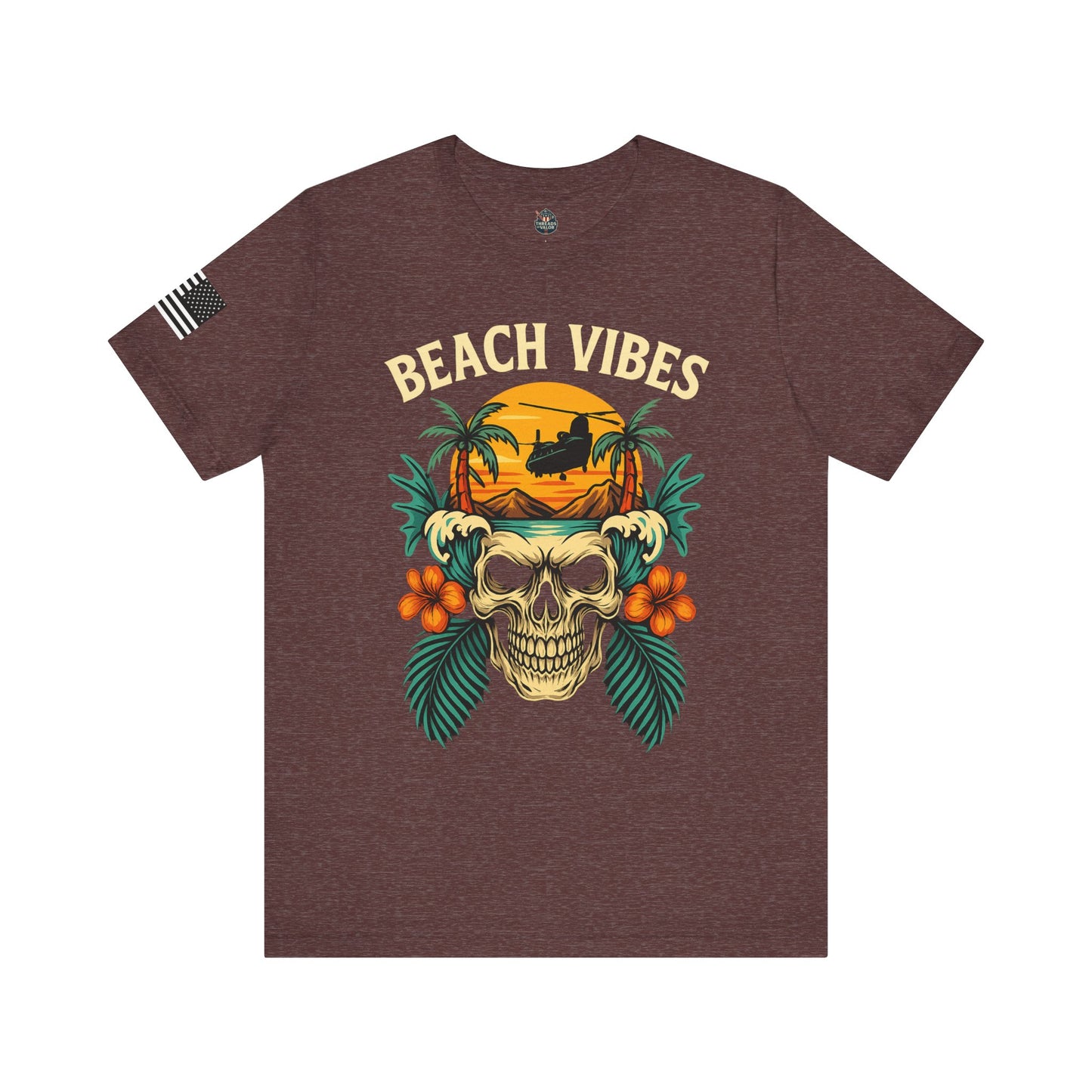Beach Vibes Skull Tee