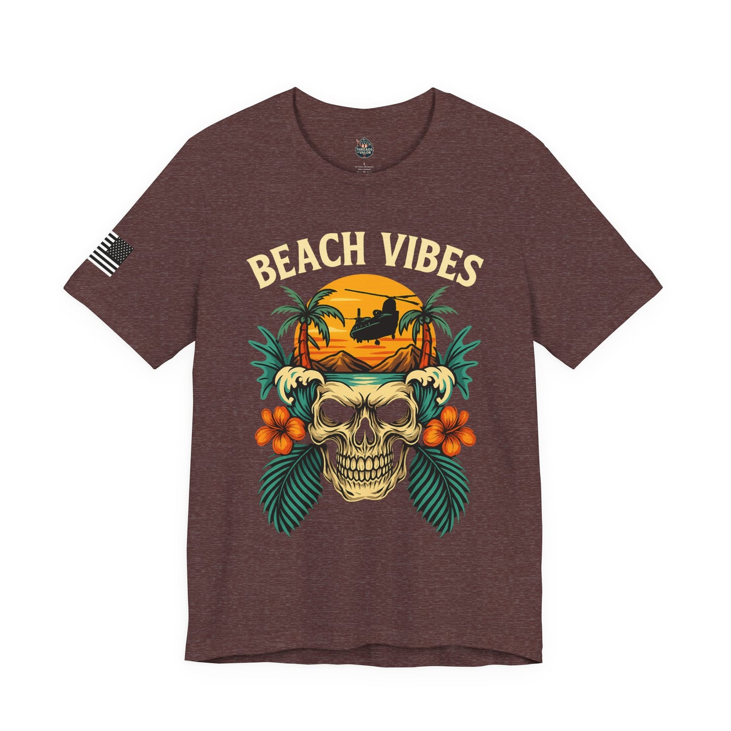 Beach Vibes Skull Tee