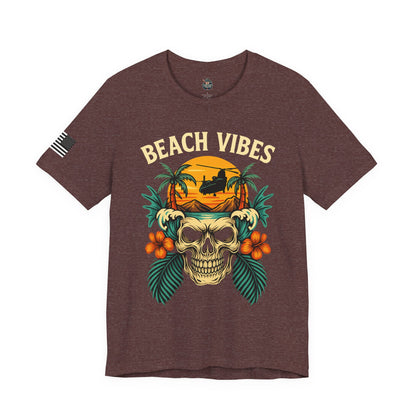Beach Vibes Skull Tee