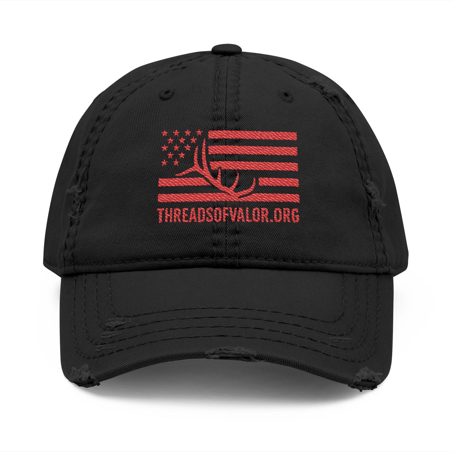 Threads Of Valor, Distressed.