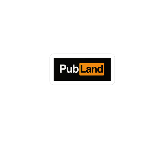 Public Land Decal