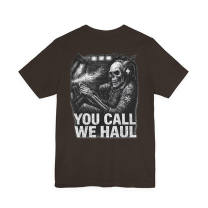 Meat Medic – “You Call, We Haul” EMS Skull Tee