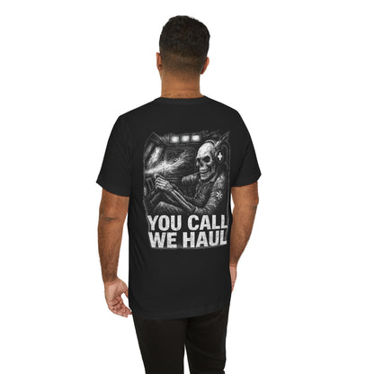 Meat Medic – “You Call, We Haul” EMS Skull Tee