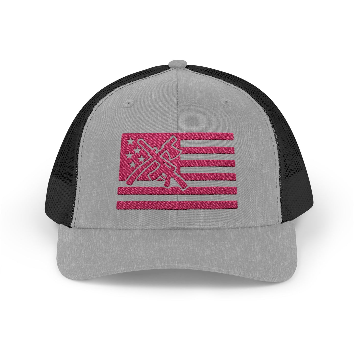 The defender Trucker hat/ Pink