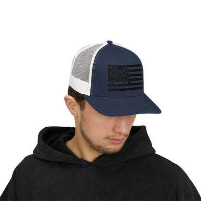 The defender Trucker hat