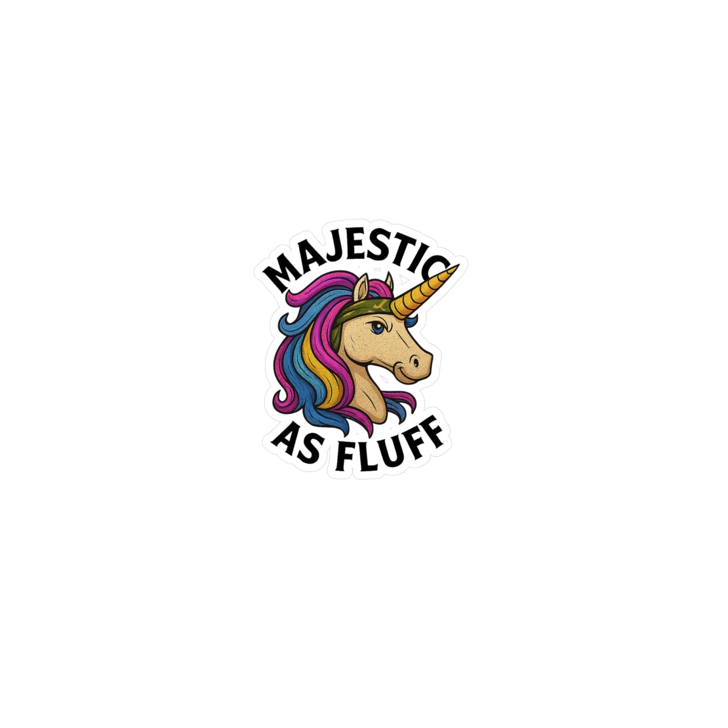 Majestic Unicorn Vinyl Decals