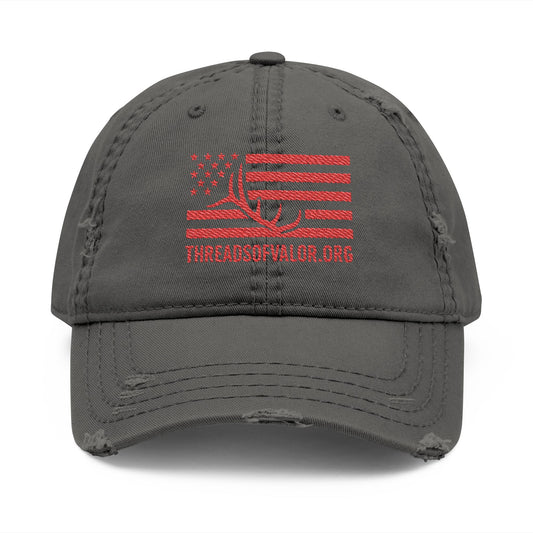 Threads Of Valor, Distressed.