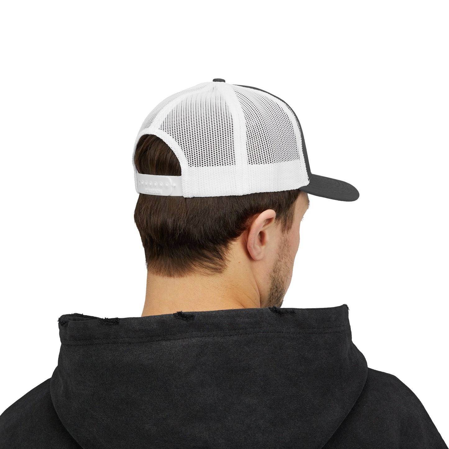 The defender Trucker hat/ Red