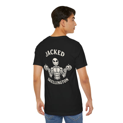 Copy of Jacked Skellington Tee – Halloween Shirt Back Print