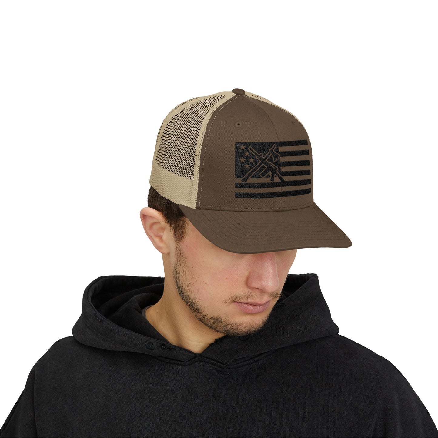 The defender Trucker hat